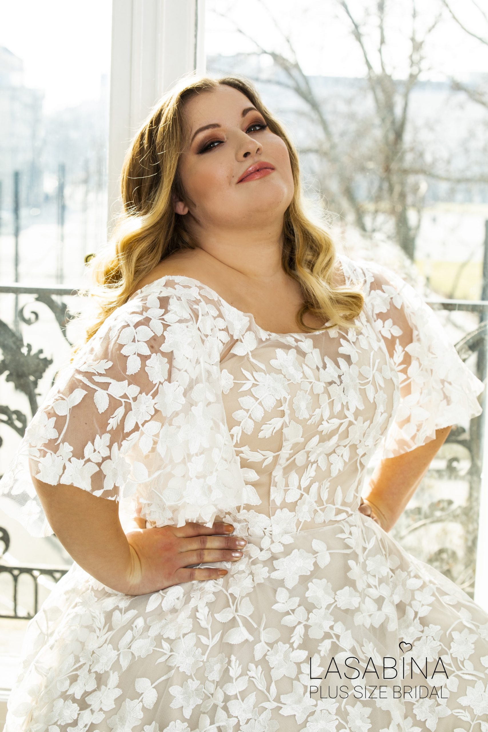 ESTELLA size dress - Plus Size Bridal
